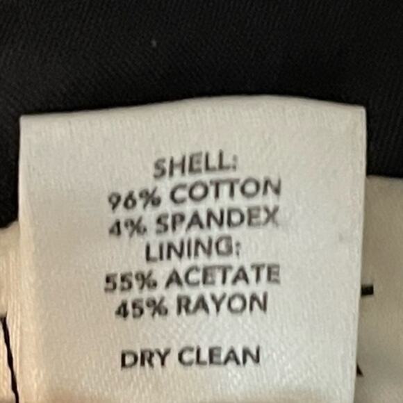 LOFT Black With Watercolor Floral Print Career Office Dress NWOT Size 4 - Picture 10 of 13